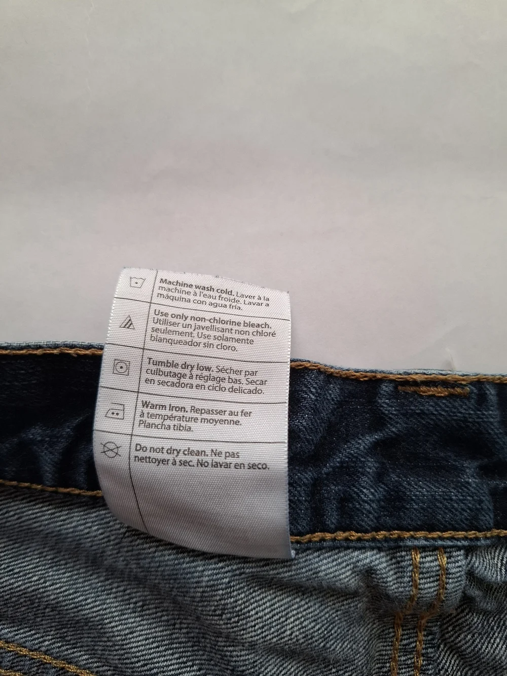 Carhartt Classic Dark Blue Men's Jeans Relaxed Fit 44X34